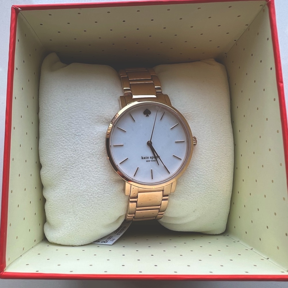NWT Kate Spade NY Gramercy Rosegold watch